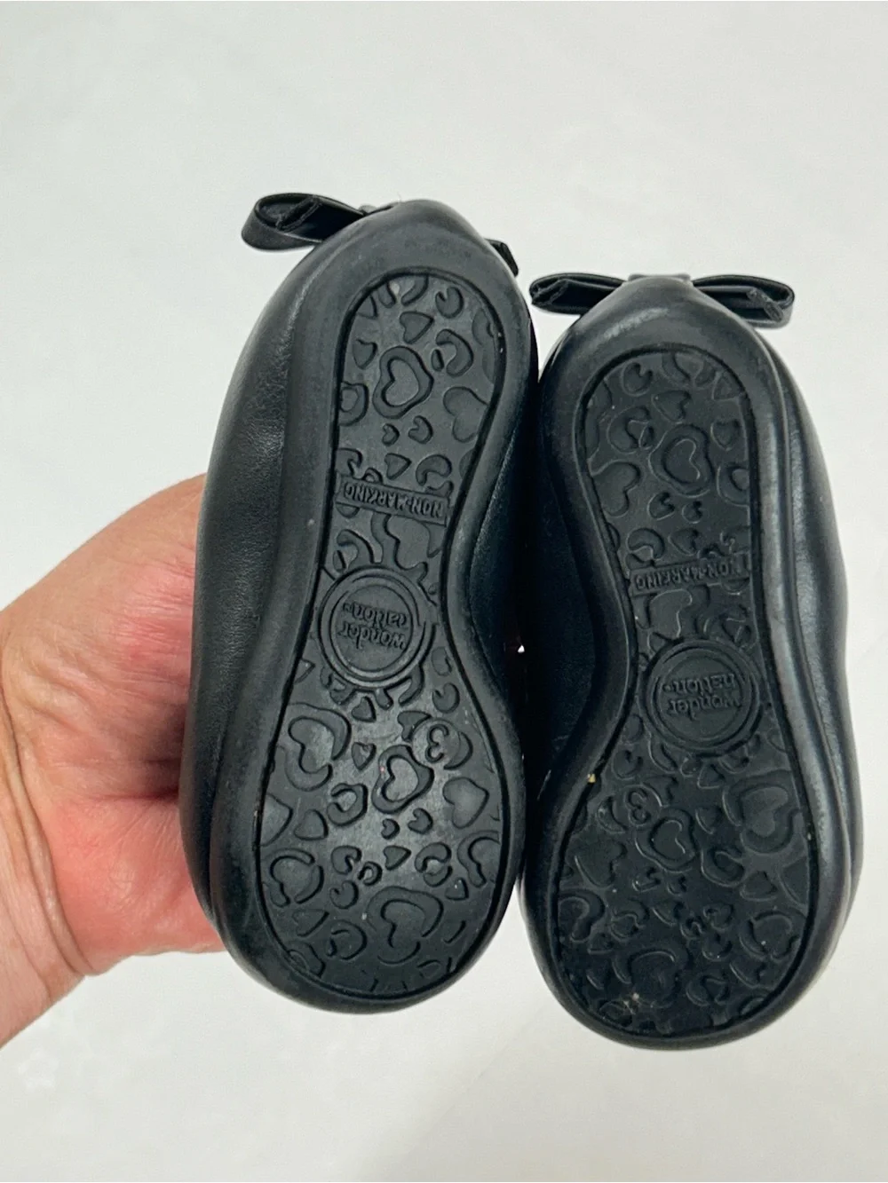 wonder nation Black Girls' Bow Mary Jane Dress Shoes
